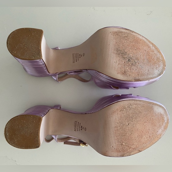 Schutz Darilia Sandals Women’s Size 9.5 Color: Cerise, gently worn - Picture 8 of 10